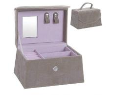 Dcasa BoÃ®te Ã Bijoux 2 Niveaux pour Armoire Rangement de dÃ©corations Festival Articles pour la Maison Unisexe Adulte Couleur Unique