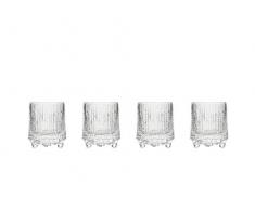 Iittala Ultima Thule Lot de 4 Verres à Liqueur Transparent 5 cl