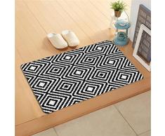 Bonamaison Paillasson décoratif Multicolore 40 x 70 cm