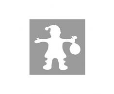 Rayher Perforatrice fantaisie: Santa à ÂoeŸ3 81cm (1 1/2) Blister LS 1pce.