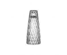 Villeroy & Boch 11-7299-0883 Boston bougeoir, Support élégant et décoratif pour Bougies Droites, Verre de Cristal, Transparent, 9.4 cm