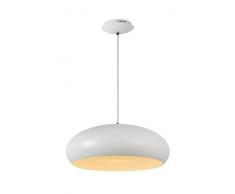 Lucide DANA-LED - Suspension - Ã 48 cm - LED Dim. - 1x12W 3000K - Blanc