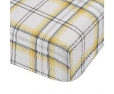 Catherine Lansfield Kelso Drap-Housse pour lit de 90 cm, 90 x 200 cm