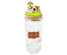 Paolo Chiari 17008 Bocal Ã Riz avec dÃ©coration Vache signÃ©e, Multicolore, 10 x 100 x 30 cm