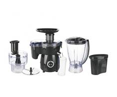 Galileo Casa 2197984 Robot de cuisine multifonction. Noir 400 W, acier + plastique, noir