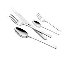 Esmeyer 210-035 Ensemble de Couverts, Acier Inoxydable, Argent, 27 x 25,5 x 4 cm