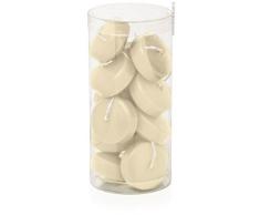 Wiedemann 291029.073 Bougies flottantes, Cire, Bisquit, 3 x 5 cm
