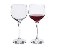 Dartington Chateauneuf Lot de 2 Verres à vin en Cristal Transparent