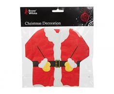 Disney Lot de 20 Serviettes de Table en Papier Motif Père Noël Blanc Neige