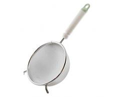 Passoire en maille en acier inoxydable avec poignÃ©e en ABS 20 cm