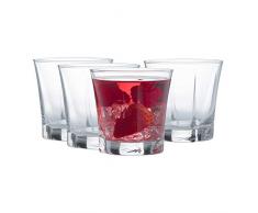 Ravenhead Luna Lot de 4 Verres Ã Whisky Transparent 23 cl