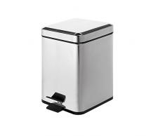 Gedy - Poubelle Carree 5L CHROMÃ - Gedy - G-23091300000