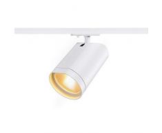 BILAS. spot rond. blanc. LED 15W. 2700K. 25Â°. adaptateur 1 all inclus