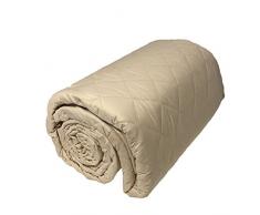 Just Contempo matelassé Meubles Protection décran pour Chaise Parent, Polyester, Beige, 58 x 180 cm