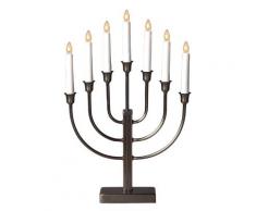 Star 109-51 Kristina Chandelier 7 Lumières Or Antique/Oxid 47 x 30 cm