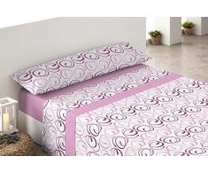 Cisne Rojo Carla â Jeu de draps Polaires pour lit de 105 cm Rose