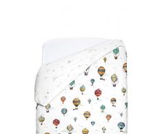 Petit Lazzari Funda Nordica Balloons Eau Berceau (70Â x 140Â cm)