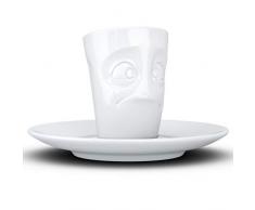 Fifty Eight T02.13.01 Tasse Ã expresso en porcelaine dure Blanc