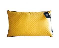Coussin Kaly imprimé coloris jaune