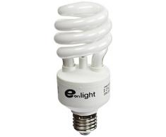 Laes ampoule à économie dénergie spirale E27, 20 W, Blanc, 55 x 146 mm