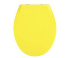 Wenko 22081100 Kos Abattant WC Plastique Jaune 47,0 x 38,5 x 7,7 cm