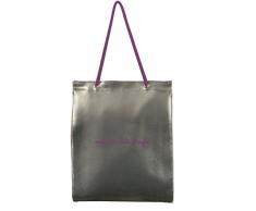 Incidence Paris 61517 Porte Bouteille Isotherme-Gris Ardoise/Orange Pop, Vinyle, 11x11x35 cm