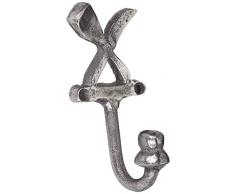 Better & Best Cintre décoré avec Couverts, métal, Argent, 6 X 5 X 11 Cm