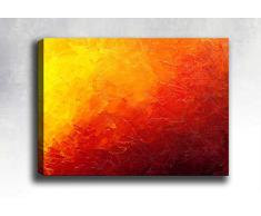 Bonamaison Peinture sur toile, multicolore, 30 x 40 cm - ConÃ§u et fabriquÃ© en Turquie