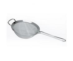 GEFU GE15503 Passoire Maille Fine Acier Inoxydable Inox 40,5 x 19 x 7,5 cm Diamètre 19 cm
