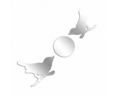 Asir Group LLC 234DSR1180 oA0000016100 Autocollant de Miroir (Argent)