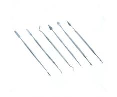 Modelcraft Jeu de 6Â Outils pour Sculpture en Acier Inoxydable