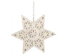 Ian Snow Bougeoir en mÃ©tal en Forme dÃ©toile