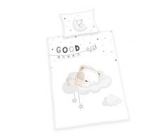 Herding Baby Best Parure de Lit, Coton, Blanc, 40 x 60 cm, 100 x 135 cm