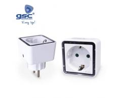 GSC Veilleuse LED crépusculaire avec prise 0,8 W 230 V, blanc