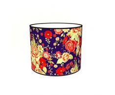 Abat-jours 7111304654721 ImprimÃ© Violo Lampadaire, Tissus/PVC, Multicolore
