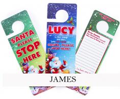 BOXER 3D NoÃ«l, James Porte cintres, Bleu/Vert