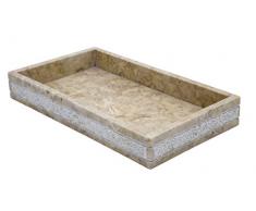 Ridder 2234619 Gobelet, Marbre, env. 28,3 x 16,3 x 4,5 cm