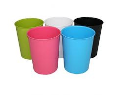 JVL Vibrance Corbeille à Papier Assortis