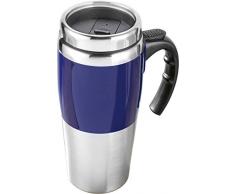 Esmeyer 305-095 Streak Coffee-to-go Gobelet en plastique Bleu
