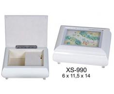 ROYMAR BoÃ®te Ã Bijoux Musicale Laca-Butterfly & Flowers Organisateur de Bijoux pour Armoire Rangement de dÃ©corations Festives Articles pour la Maison Unisexe Adulte, Multicolore (Multicolore), Unique