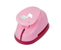 Efco Note de Musique Perforatrice Taille L L, Rose, 9, 5 x 6, 5 cm