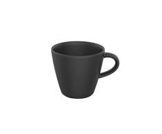 Villeroy & Boch 10-4239-1300 Manufacture Rock cafÃ©, Tasse Ã©lÃ©gante en Porcelaine Premium de Couleur Noire rafraÃ®chissante, rÃ©sistante au Lave-Vaisselle