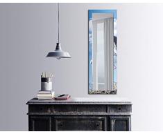 Bonamaison DÃ©coration Murale Impression sur Miroir EncadrÃ© sur Toile, Dimensions: 40 x 120 Cm - ConÃ§u et fabriquÃ© en Turquie