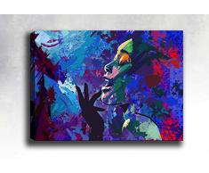 Bonamaison Peinture sur toile, multicolore, 70 x 100 cm - ConÃ§u et fabriquÃ© en Turquie