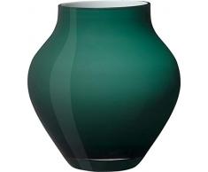 Villeroy & Boch Oronda Vase Emerald Green, 17 cm, Verre, Vert
