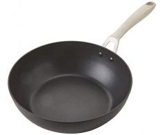 IBILI 465330 Wok Titan, Aluminium, Noir, 52 x 52 x 9 cm