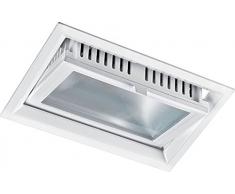 Aric ARI50087 Spot encastre rectangle mÃ©tropolies - LED 30W/4200K, Aluminium, 30 W, Blanc, 25 x 12, 7