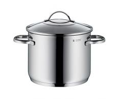 WMF 723206380 Marmite avec Couvercle Acier Inoxydable, Argent, 20 cm