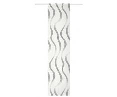 Deko Trends Panneau Coulissant, Tissu, Taupe-Grau, 245 x 60 cm