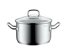 WMF 720716330 Faitout Haut, Acier Inoxydable, Argent, 20 cm